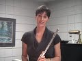 nina perlove   flute articulation/double tonguing part 1