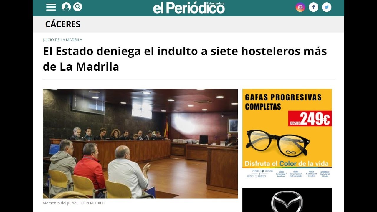 Denegación Indultos La Madrila