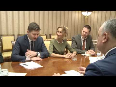 Președintele Igor Dodon a avut o întrevedere cu Directorul Regional Adjunct PNUD pentru Europa şi CSI, Radislav Vrbesky