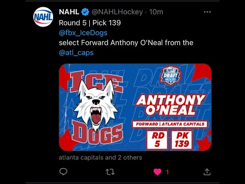 O'Neal_NAHL Draft_2023__Fairbanks Ice Dogs
