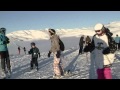 Sol og pudder i Voss Resort Bavallen 8. januar 2012