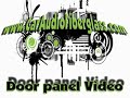 how to fiberglass car door panel / fiberglass door panel car