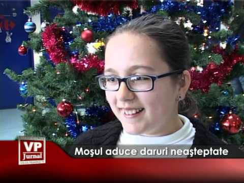 Moşul aduce daruri neaşteptate