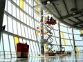 Installation of Glass Sculpture at Sprint Center