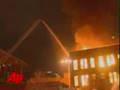 Historic Building Demolished After Massive Fire