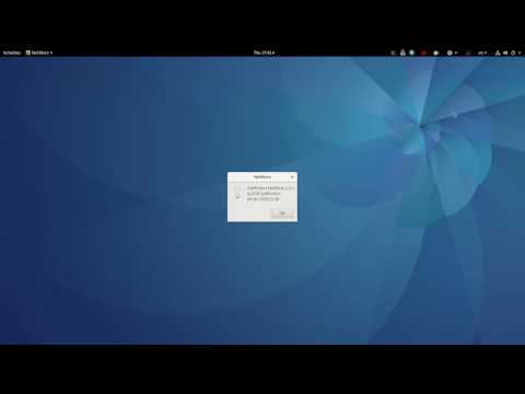 Installing NetWorx on Fedora Workstation 25