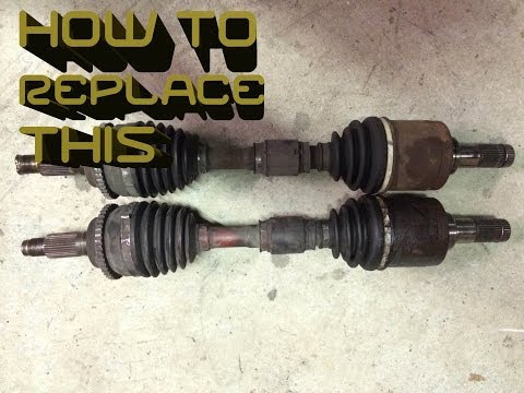 How to replace a Driveshaft on a Mazda 6 MPS