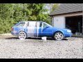 Nogaro Blue Audi S6 C4 2.2 turbo cleaning time-lapse
