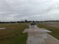 Hover then transition to forward flight in the R-22
