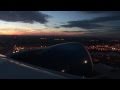 Washington DC (IAD)-to-Paris (CDG) flight w/night view of Baltimore, Philadelphia & NYC 2011-01-10