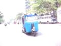 Crossing the street in Colombo