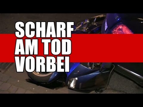 GOS520 - Glimpflich ging am Dienstagabend ein Motorradunfall auf dem Hohenzollernring in Köln aus. Nach ersten Angaben vor Ort wollte der Fahrer eines Audi A3 auf dem...