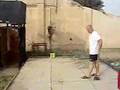 Iraq ax throwing competition