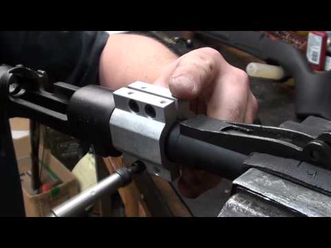 how to fasten a hunting stock