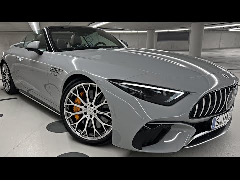 2023 Mercedes-AMG SL63 V8 +SOUND! You Cannot HATE This AMG! Interior Exterior Review