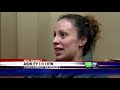 A violent sex offender who's been on the move without registering had to be restrained from attacking reporters with a box cutter when they tracked him down at a Riverbank home.