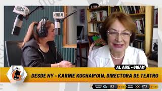 Interview with theater director Karine Kocharyan on Gomidas Radio of Montevideo Uruguay