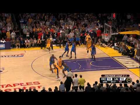 KD ices the Lakers as OKC takes Game 4, 103-100 KD ices the Lakers as OKC takes Game 4, 103-100