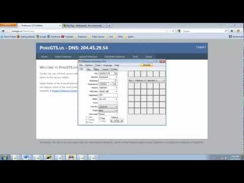how to use pokemon gts.us