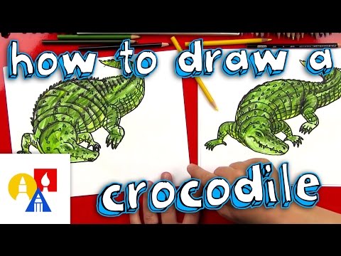 video-linktoworks-How To Draw A Realistic Crocodile