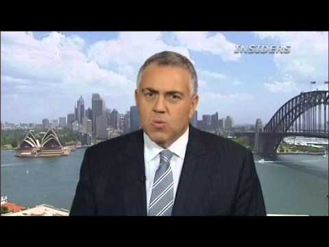 Federal Government - Joe Hockey Federal Government is in the market place borrowing money in competition with the banks Getting to surplus fast.