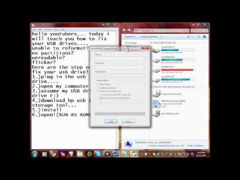 how to fix no media usb