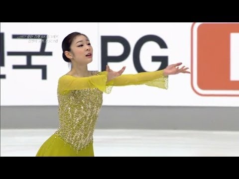 Kim - 2013 Gold spin of Zagreb Yuna Kim short program - Send in the Clowns Free skating - 2013.12.07 pm 11:10 (KRT)