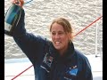 Emma Richards Around Alone Finish Newport RI 2003 on PINDAR Emma Richards Around Alone Finish Newport RI 2003 on PINDAR