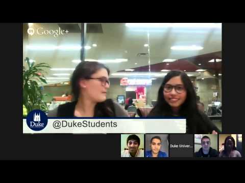 Duke University Student Chat: Global Education