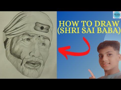video-linktoworks-How to draw (Shri Sai Baba)😊 - YouTube