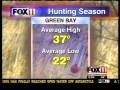 Warm temps for deer hunting opener