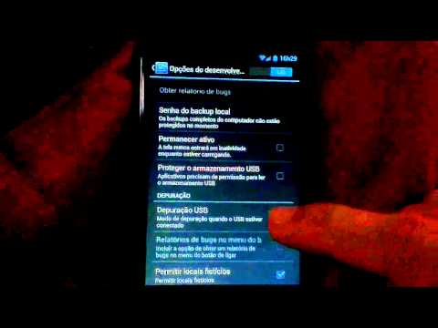 how to enable usb debugging in xperia p