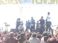 Christofer Drew on stage with The Requested