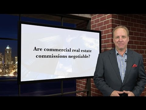 Are real estate commissions negotiable?
