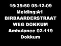Ambulance 02-119 met spoed onderweg!