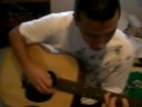 me & matt, playing guitar.
