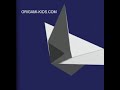 ►◄Aviões de Papel   FF1►◄ origami-kids.com