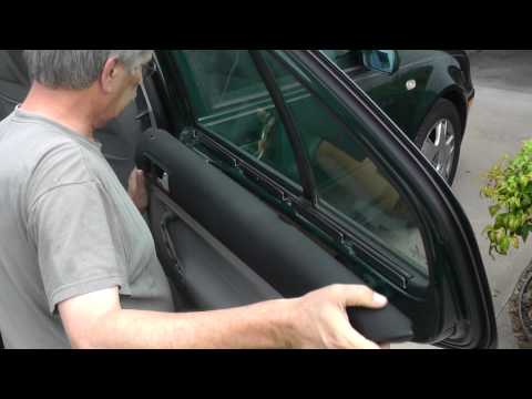 Volkswagen Jetta Removing Rear Outer Door Panel – Part 2