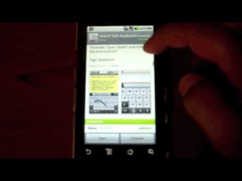 how to turn off swype on droid x
