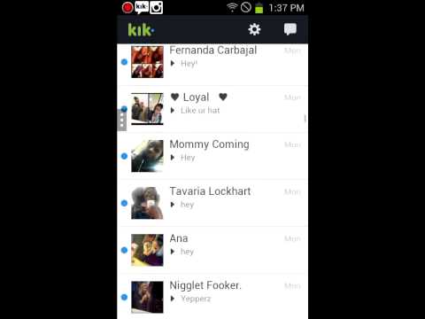 how to recover old kik messages