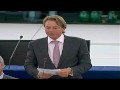 Barry Madlener (PVV) Maiden Speech EP Straatsburg