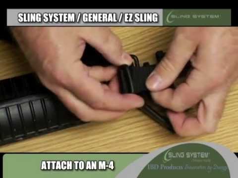 how to attach sling to rifle