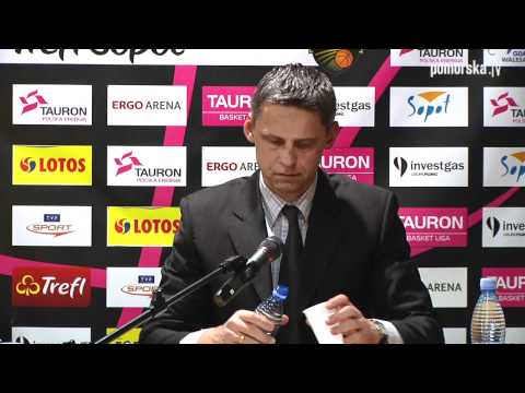 Trefl Sopot - AZS Koszalin (konferencja prasowa)