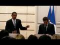 OBAMA and SARKOZY in Paris