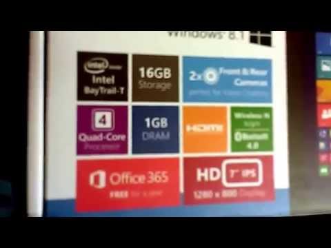 WinBook TW700 - The $60 7 inch Windows 8.1 Tablet