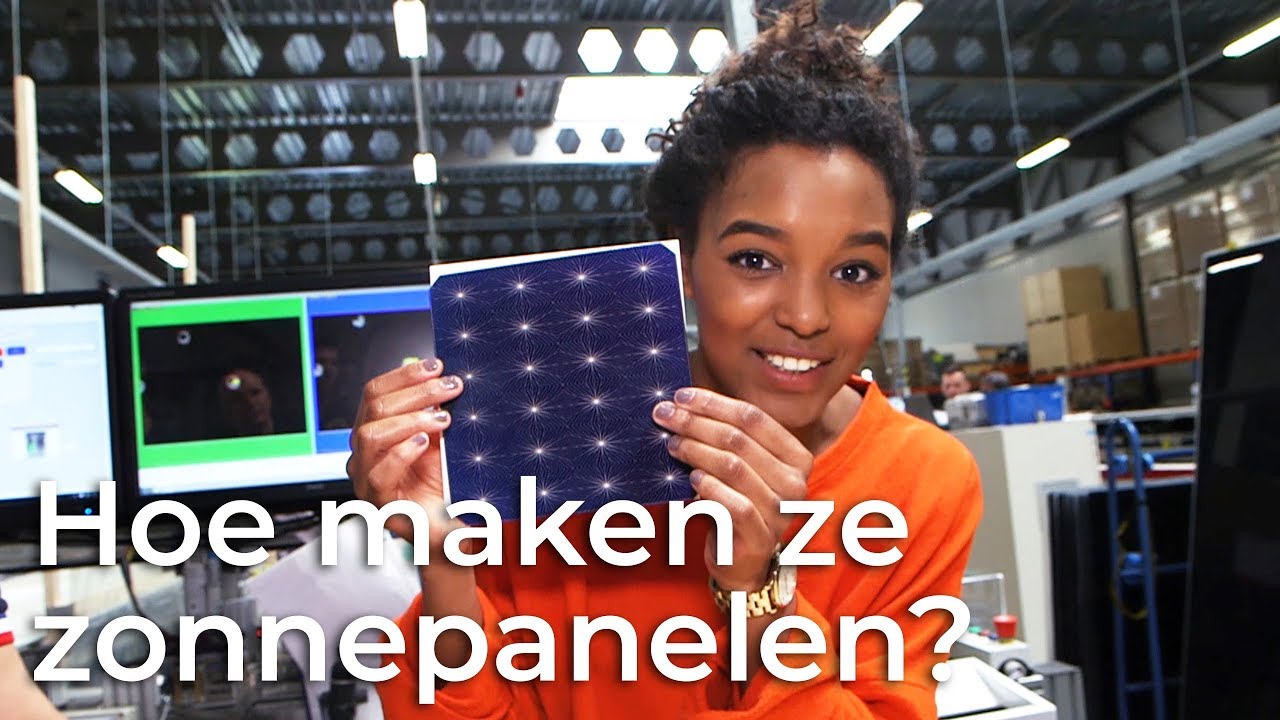 Hoe worden zonnepanelen gemaakt? | Doen Ze Dat Zo? | Het Klokhuis