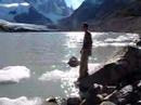 Ido Niv falls into the icy lagun - Fitz roy