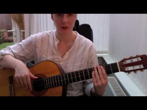Easy Classical Guitar Scales / Finger Style Lesson