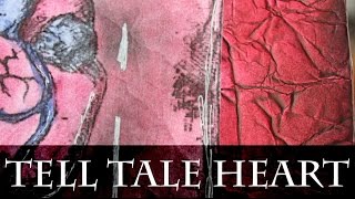 Mixed Media Painting - Tell Tale Heart
