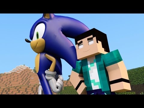 how to be sonic in minecraft